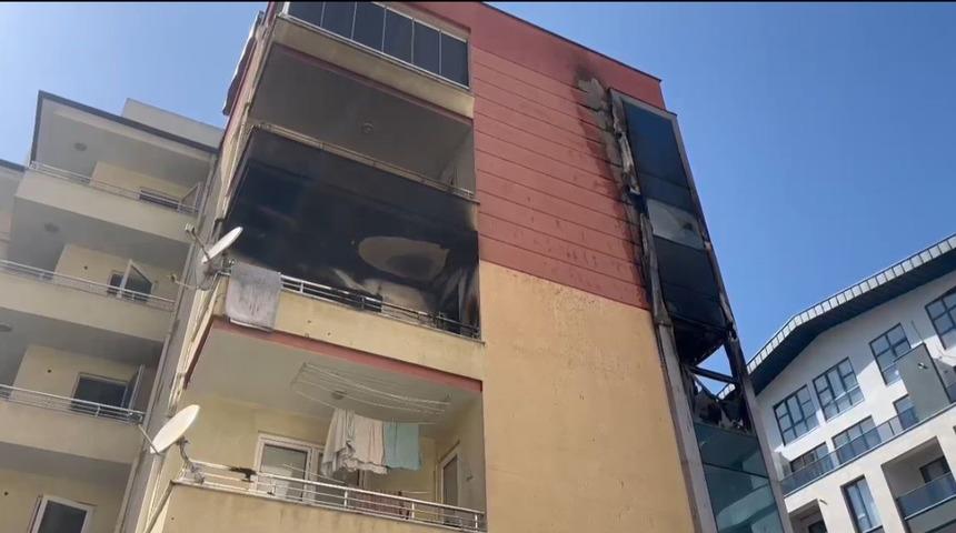 Bursa'da korku dolu anlar! Eşiyle tartıştı, sinir krizi geçirince evi ateşe verdi...