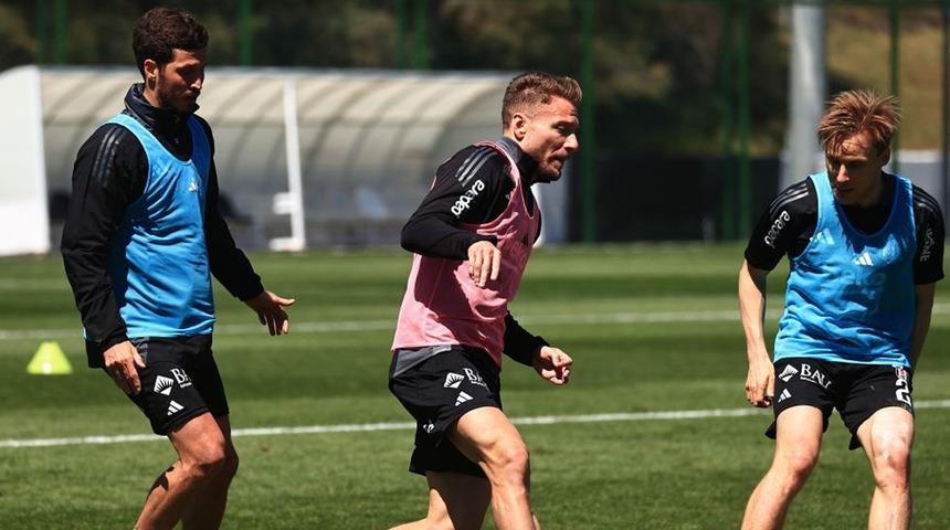 Beşiktaş'ın Göztepe maçı hazırlıkları devam ediyor