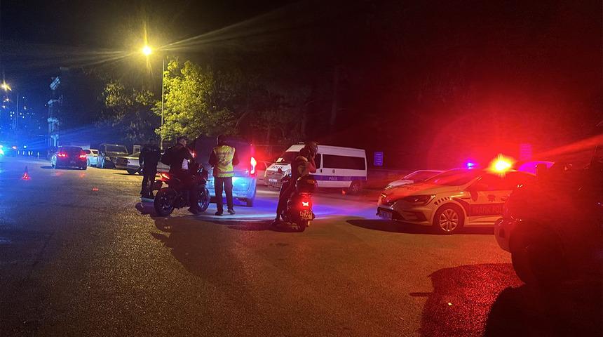 Zonguldak’ta emniyet güçlerinden 7/24 huzur uygulaması!  4000 TL para cezası uygulandı