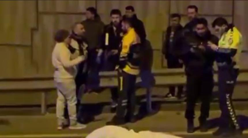 Ankara'da feci kaza!  Motosiklet bariyerlere çarpıp, devrildi: 1 kişi hayatını kaybetti