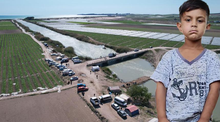 Su kanalı yakınlarında kaybolan Cumali'yi arama çalışmaları 5. gününde