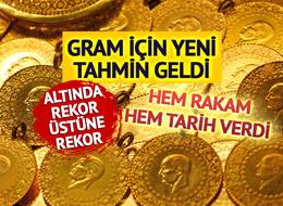 Gram altın için '6000 TL' diyerek tarih verdi! 'Daha da hızlanarak gidecek'