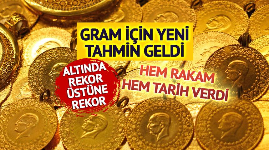 Gram altın için '6000 TL' diyerek tarih verdi! 'Daha da hızlanarak gidecek'