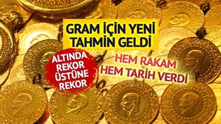 Gram altın için '6000 TL' diyerek tarih verdi! 'Daha da hızlanarak gidecek'