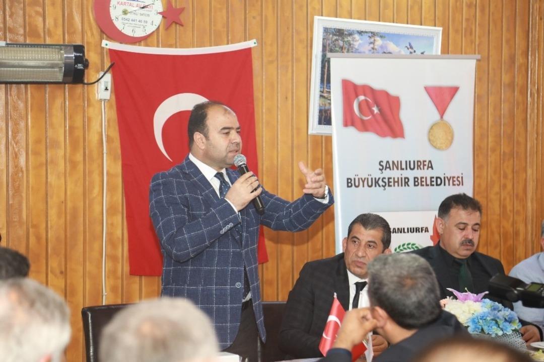 &Ccedil;ift&ccedil;i, Ceylanpınar&rsquo;da halkla buluştu