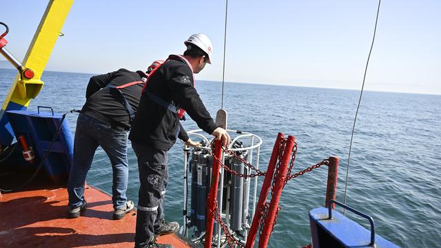 Marmara Denizi'nde müsilajın son durumu yerinde incelendi