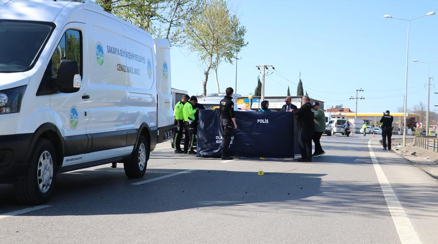 Sakarya'da motosikletle çarpışan bisikletin sürücüsü hayatını kaybetti