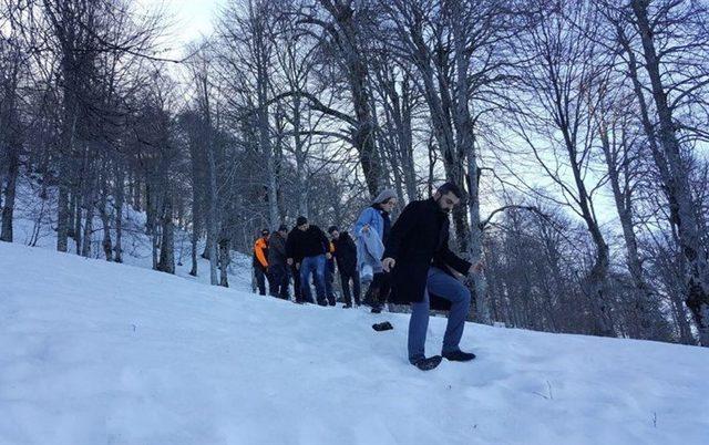 100 metre yükseklikten aşağıya yuvarlanan üniversite öğrencisi AFAD ekiplerince kurtarıldı