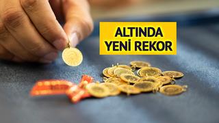 Altında rekor üstüne rekor! Yeni zirve görüldü... Gram altın 4100 TL'yi geçti