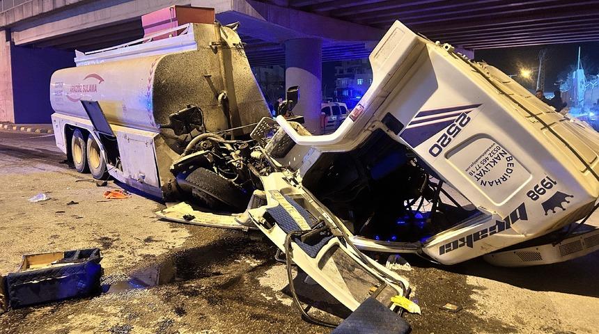 Fren arızası meydana gelen araz&ouml;z dehşeti yaşattı: 1 &ouml;l&uuml;, 1 ağır yaralı