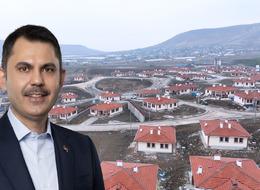 Kadıoğluçiftliği'ndeki köy evlerinde yaşam başladı! Bakan Kurum açıkladı 'Köy evlerimizi gören hayran kalıyor'