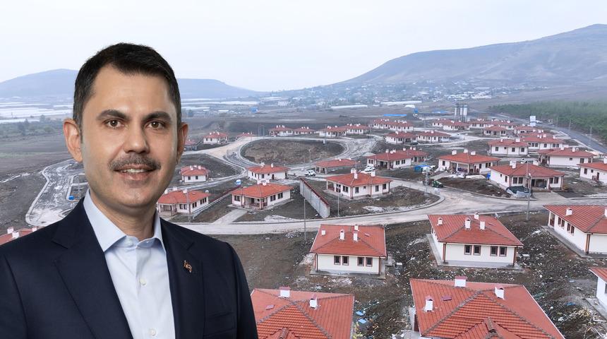 Kadıoğluçiftliği'ndeki köy evlerinde yaşam başladı! Bakan Kurum açıkladı 'Köy evlerimizi gören hayran kalıyor'
