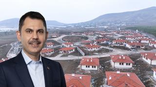 Kadıoğluçiftliği'ndeki köy evlerinde yaşam başladı! Bakan Kurum açıkladı 'Köy evlerimizi gören hayran kalıyor'