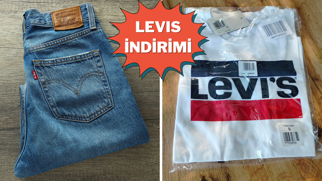 Giy ve çık rahatlığı bir başka! Levis'ta fiyatlar yarıya düştü