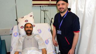 Aort damarı genişlemişti, 6 saatlik ameliyatla sağlığına kavuştu