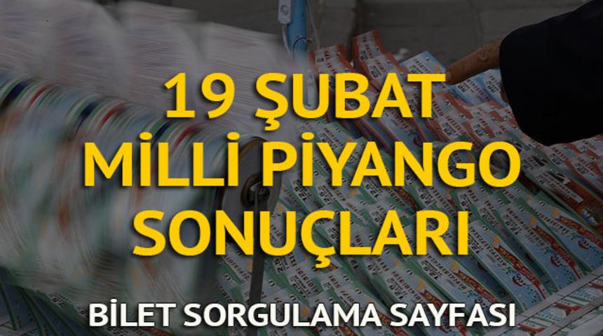 Milli Piyango sorgula - 19 Şubat 2018 Milli Piyango çekilişi sonuçları sıralı tam listesi (Bilet sorgulama sayfası)