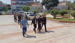İki kişinin yaralandığı kavganın şüphelileri adliyeye sevk edildi