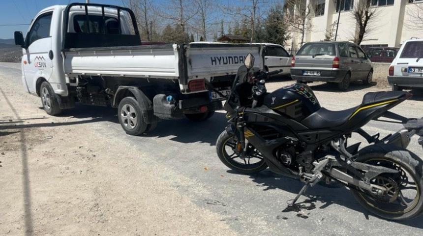 Tavşanlı'da trafik kazası, 1 yaralı