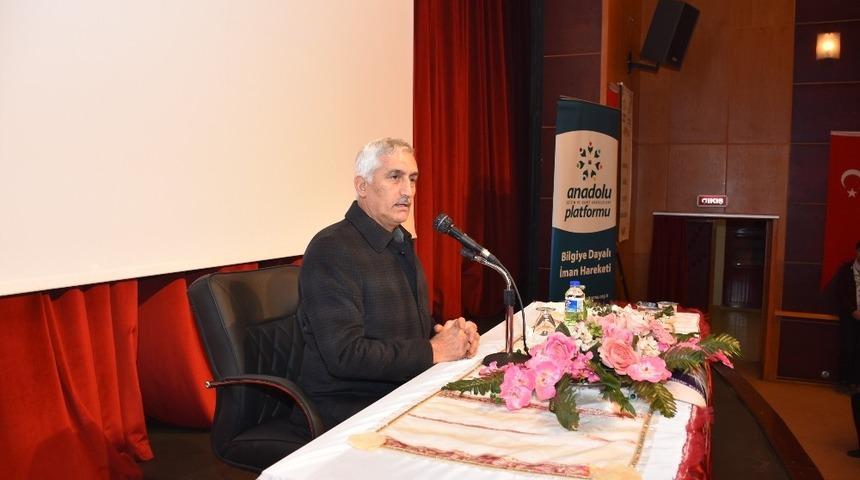 Kahta&rsquo;da Kud&uuml;s konulu konferans d&uuml;zenlendi