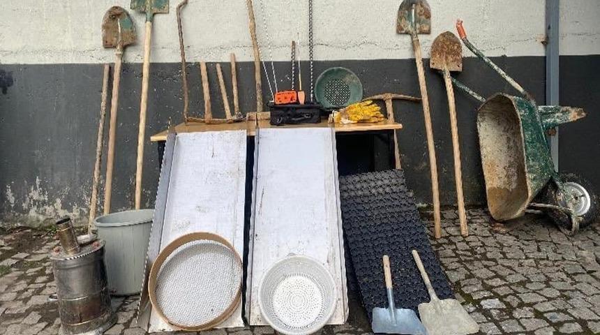 Jandarmadan kaçak kazı operasyonu