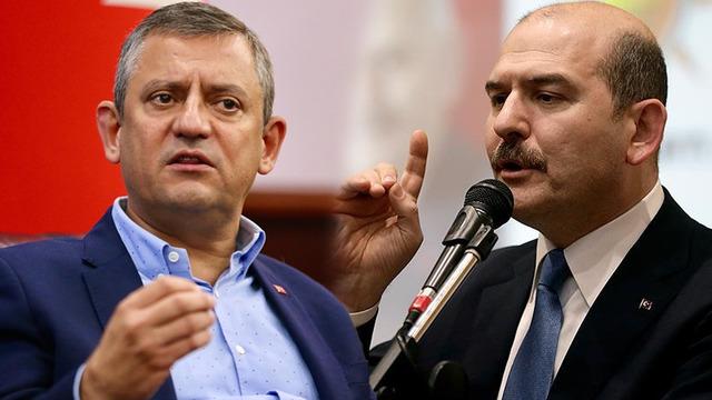 Özgür Özel'e ateş püsküren Süleyman Soylu'dan çok sert sözler! İBB'de terörist tartışması kızıştı