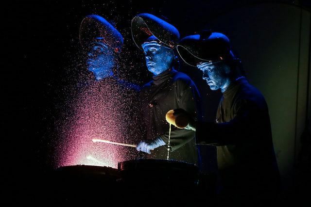 Blue Man Group: İstanbul harika bir şehir, seyircisi de heyecan verici