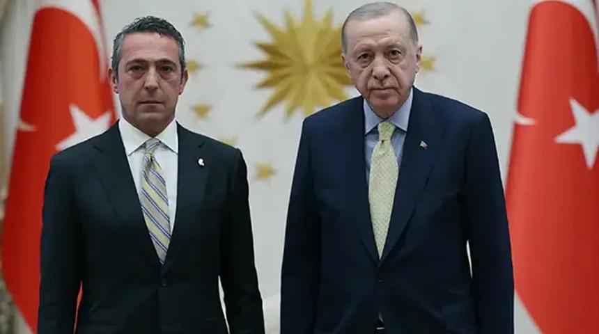 Cumhurbaşkanı Erdoğan, Fenerbahçe Spor Kulübü Başkanı Koç'u kabul etti