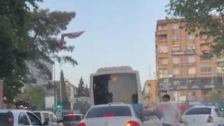 Kahramanmaraş'ta trafikte kavga