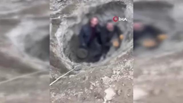 Yer: Yozgat... Jandarma ekipleri tarafından çukurun dibinde böyle yakalandılar! 
