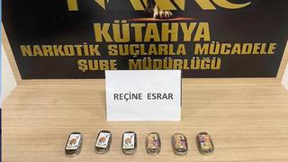 Kütahya'da uyuşturucu maddeyle yakalanan şüpheli tutuklandı