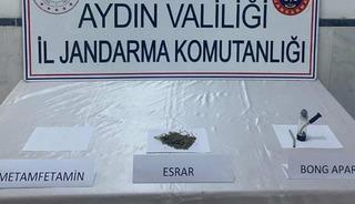 Kuyucak’ta şüpheli araçta uyuşturucu ele geçirildi