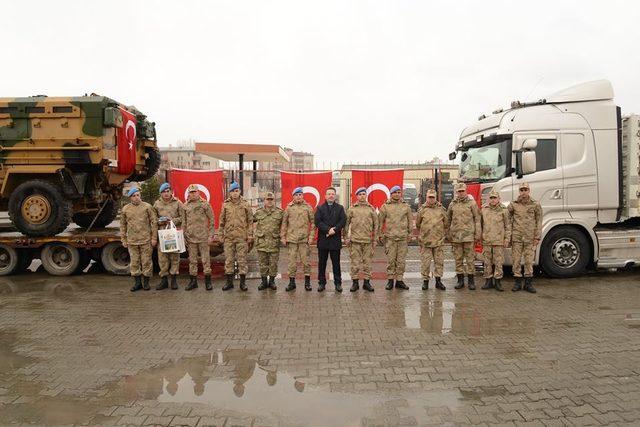 Afrin’e Mehmetçik uğurlandı