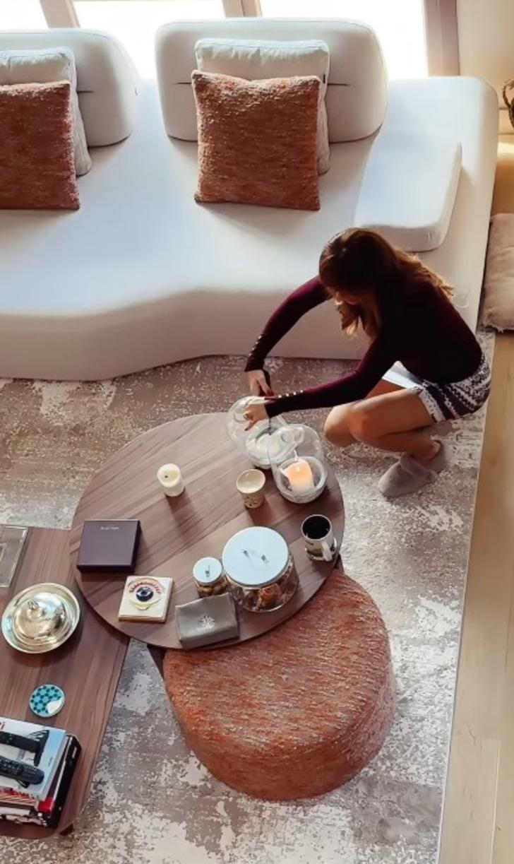 Pınar Altuğ'un lüks evini görenler hayran kaldı! Cam tavan detayı dikkat çekti  G2