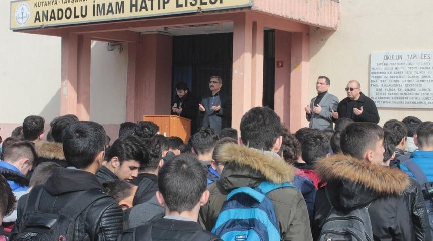 Tavşanlı İmam Hatip Lisesi &ouml;ğrencilerinden &rsquo;Zeytin Dalı Harekatı&rsquo;na Destek