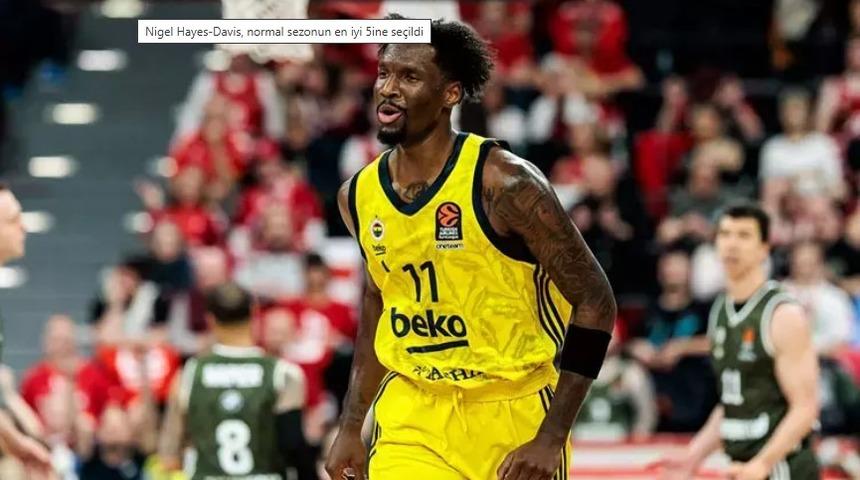 Nigel Hayes-Davis, normal sezonun en iyi 5'ine seçildi