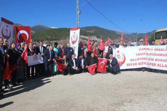 STK’lardan Zeytin Dalı Harekatı’na destek sürüyor