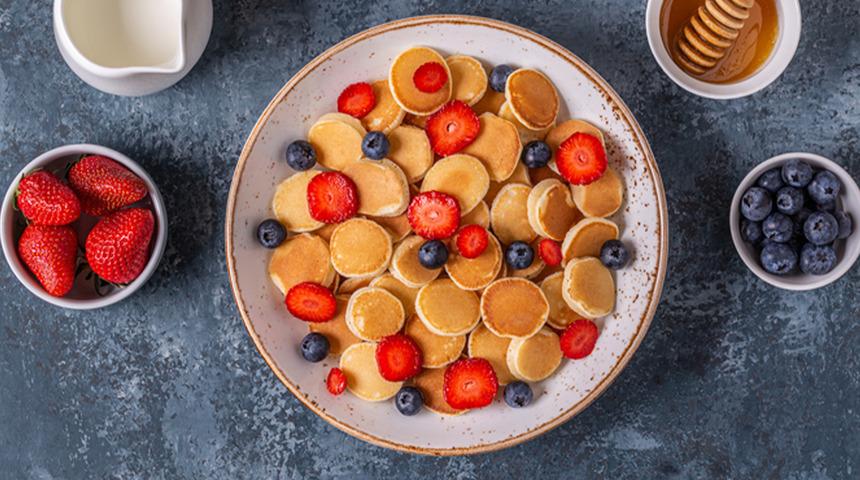 Mini pankek turtaların pratik tarifi: Kahvaltıların yeni gözdesi, brunch’ların favorisi...