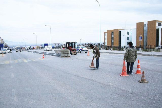 Karaman’da refüj çalışması