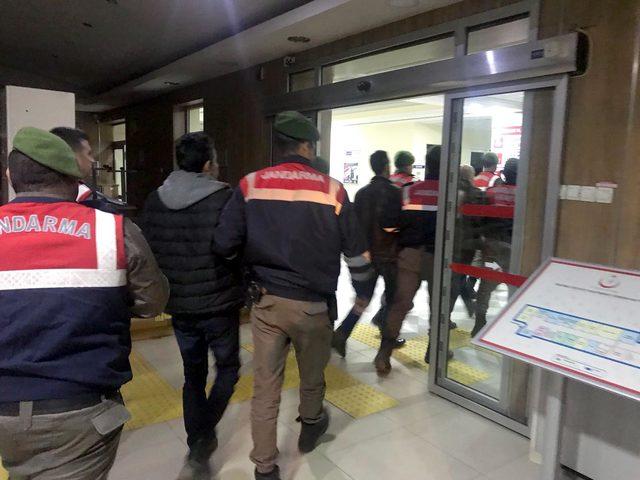 Kayseri merkezli silah ve tarihi eser kaçakçılığına 8 tutuklama