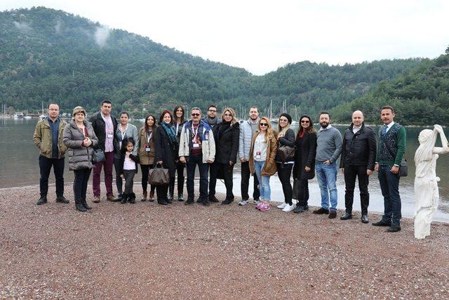Adanalı ve Gaziantepli acente temsilcileri Marmaris’i ziyaret etti