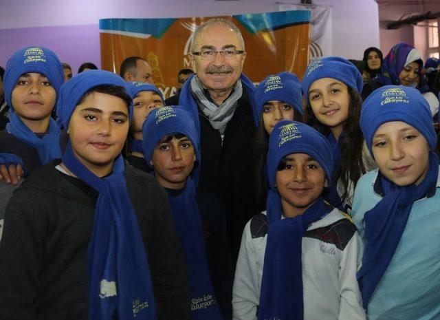 Mardin’de 11 bin 430 çocuk pistte mutlu oldu