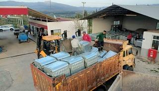 Karacasu Belediyesi’ne 100 çöp konteyneri desteği