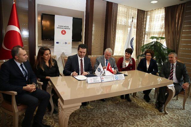 Eskişehir Osmangazi Üniversitesi ile Eskişehir İl Sağlık Müdürlüğü arasında protokol