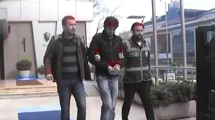 Fak&uuml;lte binasından hırsızlık yapan ş&uuml;pheli adliyede