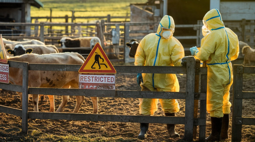 Avrupa'da şap alarmı! Ülkelerde sıkı önlemler alındı! Bulaştığında hızla yayılıyor! 