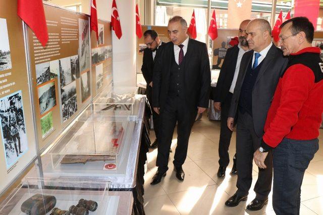Nevşehir’de ‘Çanakkale Savaş objeleri’ sergisi açıldı