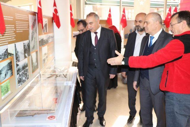 Nevşehir’de ‘Çanakkale Savaş objeleri’ sergisi açıldı