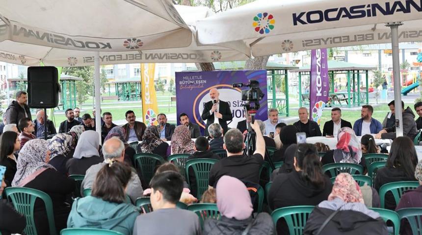 Kocasinan Belediye Başkanı Çolakbayrakdar: Kayserimizin refahı için çalışıyoruz