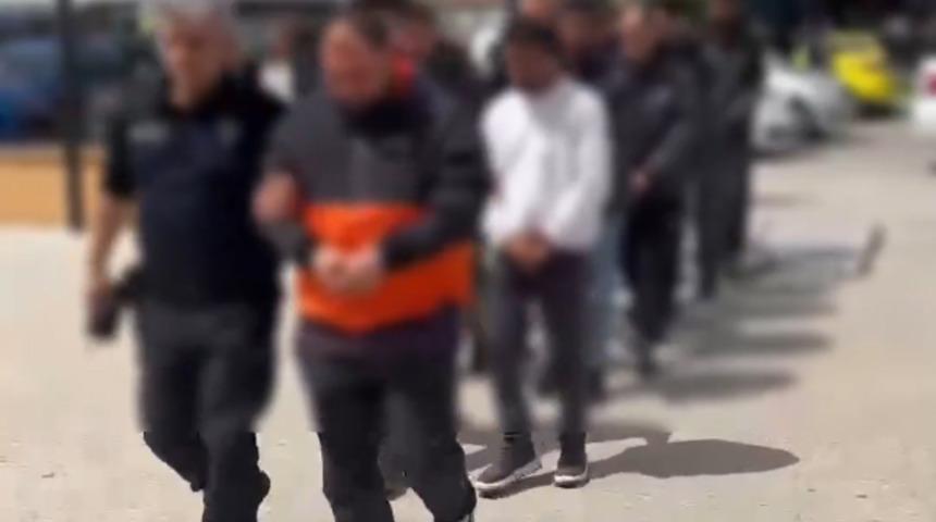 Edirne'de firari 7 hükümlü yakalandı