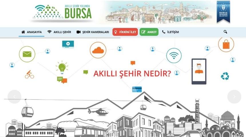 &lsquo;Akıllı şehir&rsquo; Bursa
